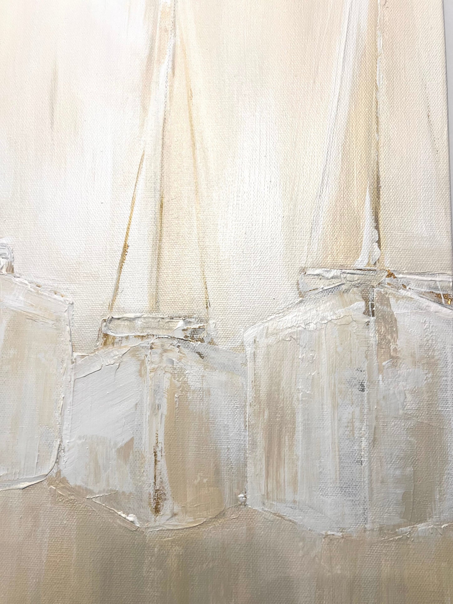Sailboats | Original 24 x 30 Painting
