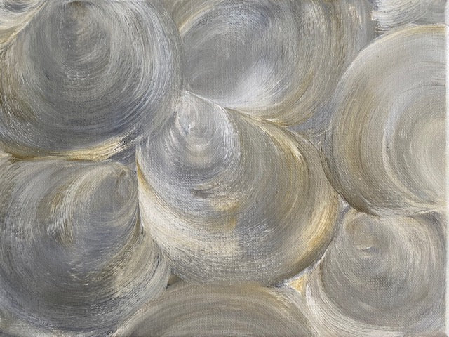 Clam Shells in Blue