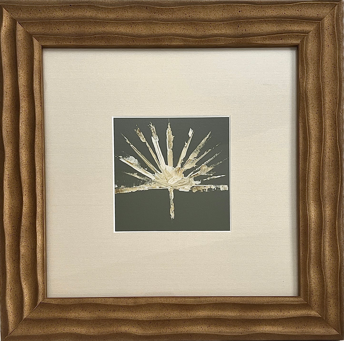 Abstract Fan Palm