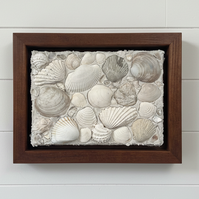 Seashells | Textured Seashell Art
