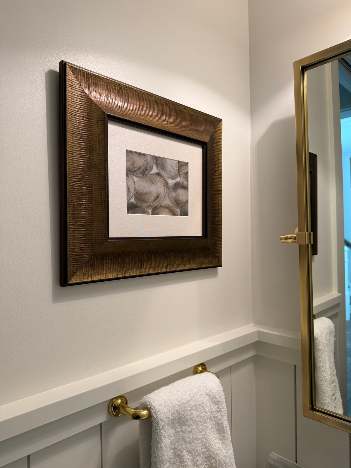 Salty River Clam Shells | Framed Fine Art Print