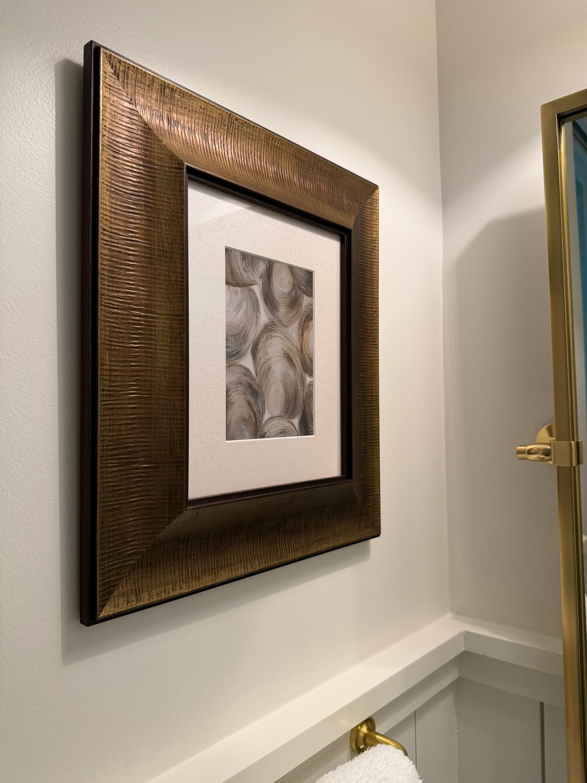 Salty River Clam Shells | Framed Fine Art Print