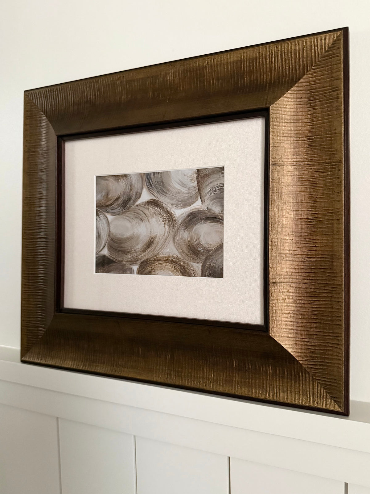 Salty River Clam Shells | Framed Fine Art Print