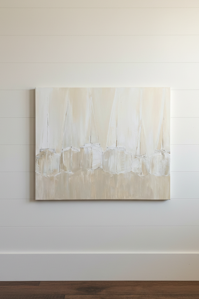 Sailboats | Original 24 x 30 Painting
