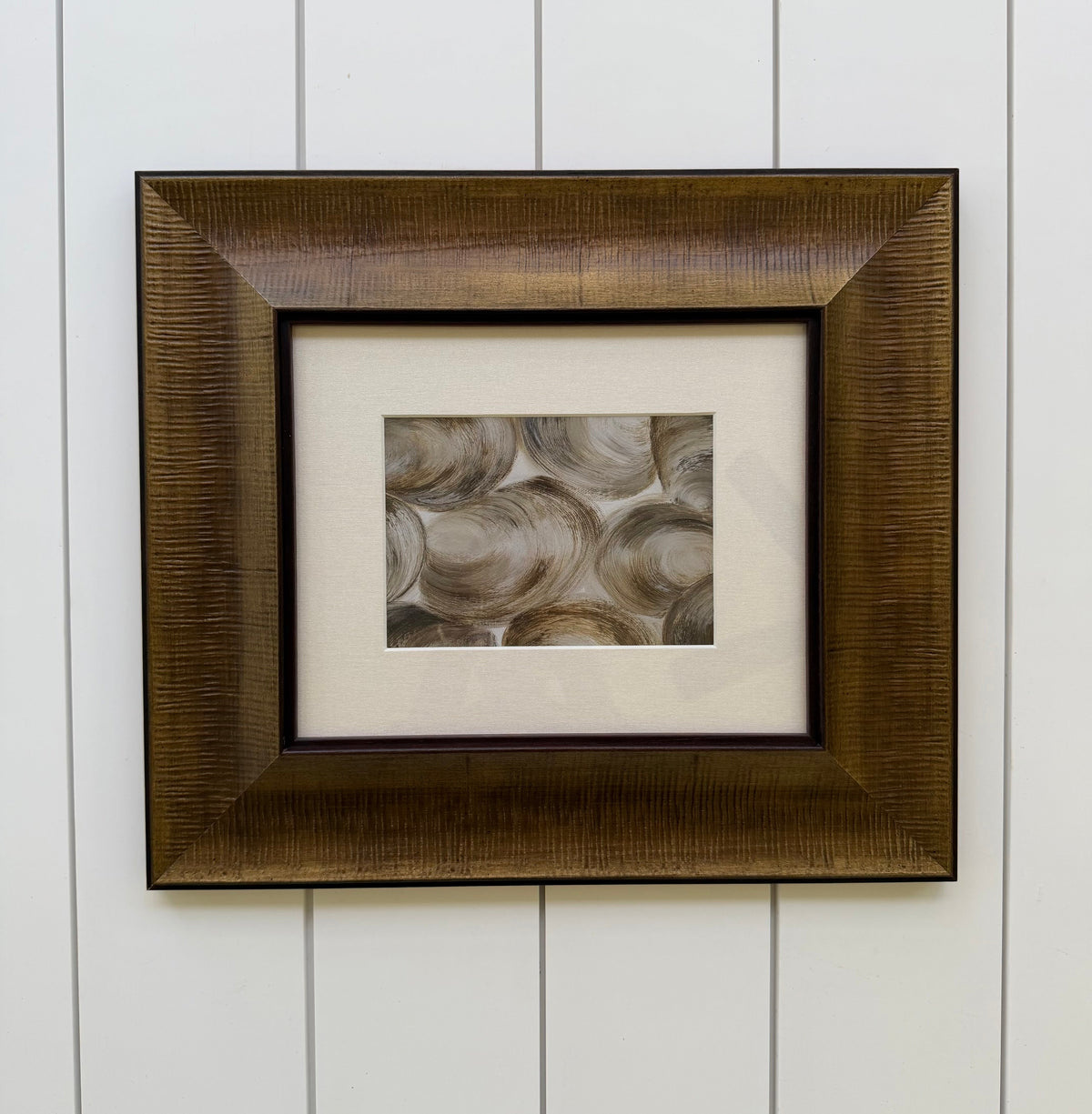 Salty River Clam Shells | Framed Fine Art Print
