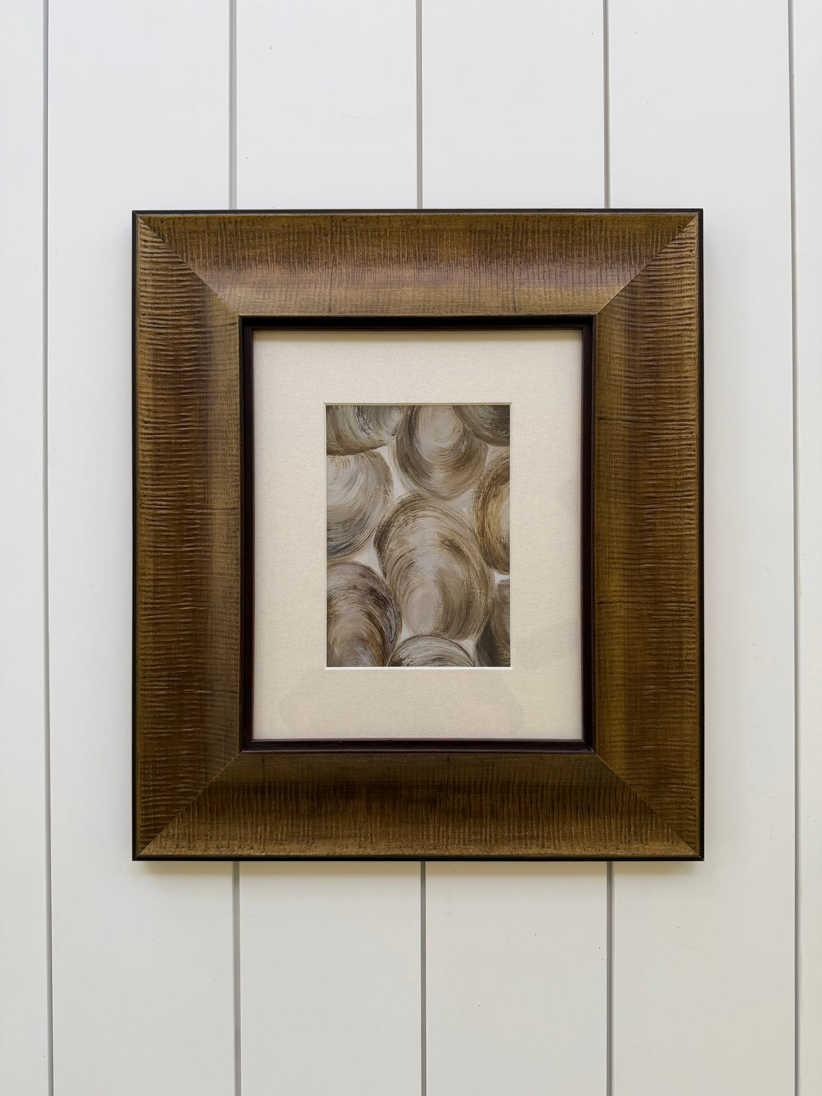 Salty River Clam Shells | Framed Fine Art Print