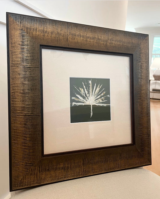 Abstract Fan Palm