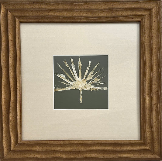 Abstract Fan Palm